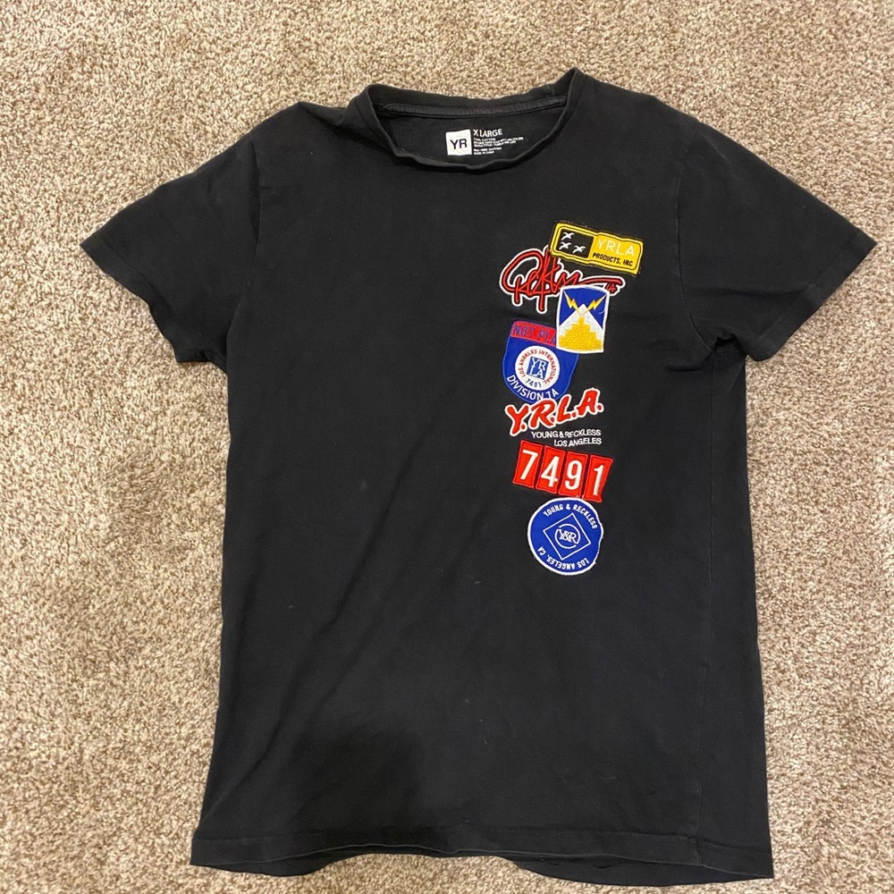 Brand:YR, Size: XL/OS, Color:black/Indigo
